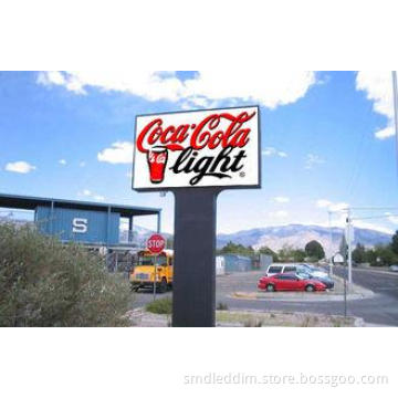 HD P6 advertising LED display outdoor good performance Nati